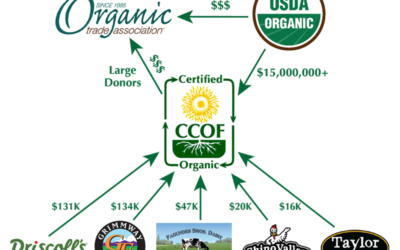 Follow the Money: Conflicts of Interest Abound in USDA Organic Certification — Case Study: CCOF