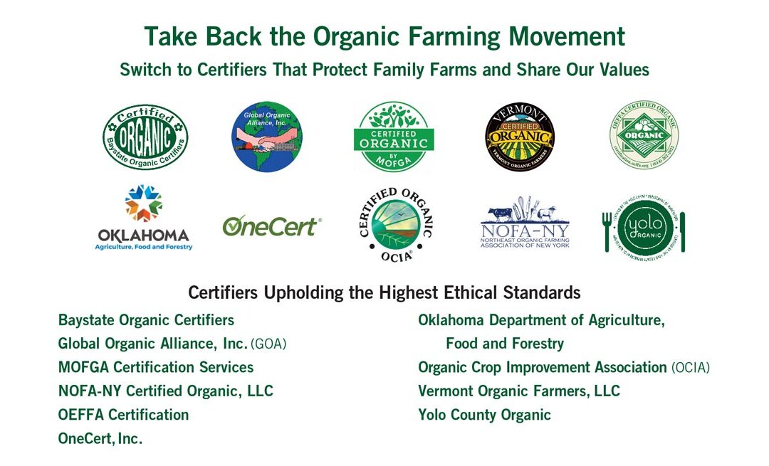 Take Back the Organic Farming Movement