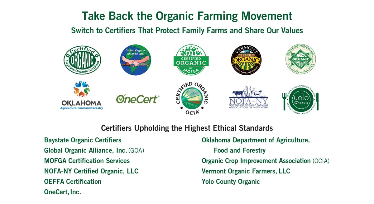 Take Back the Organic Farming Movement